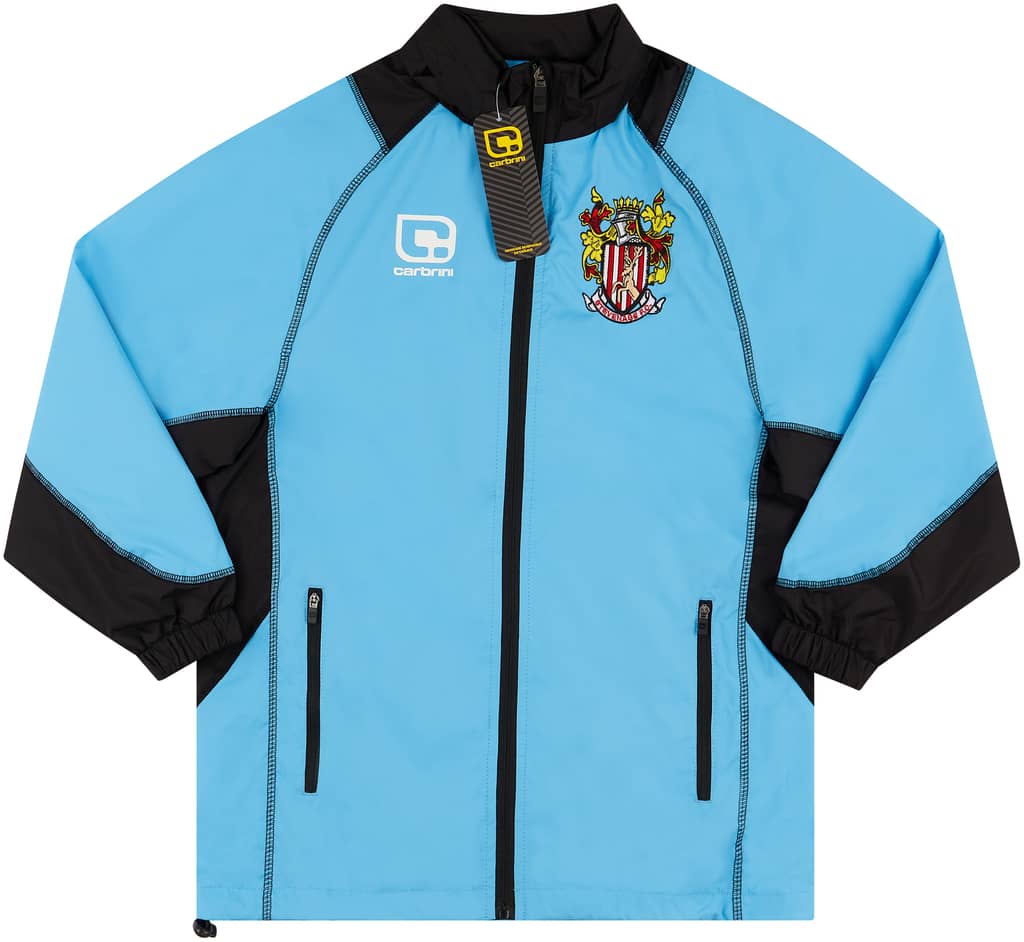 2015-16 Stevenage Carbrini Track Jacket (M.Kids)