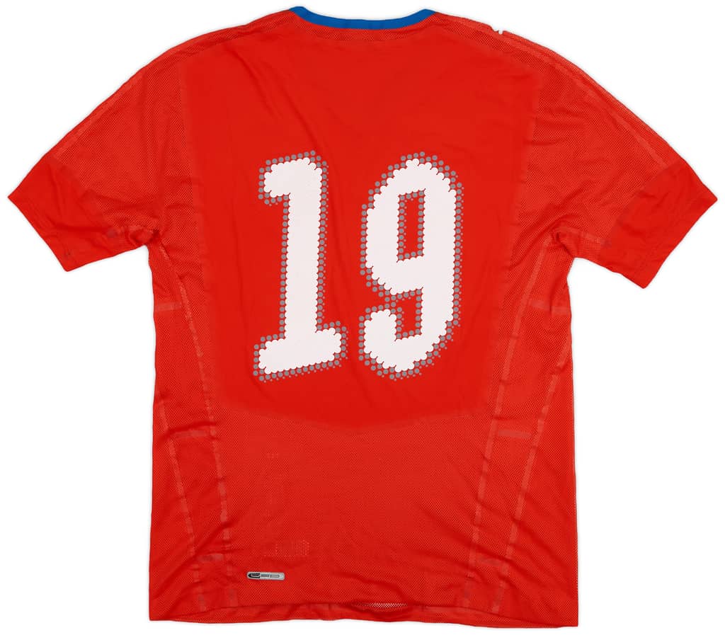 2008-09 Czech Republic Player Issue Home Shirt #19 - 5/10 - (L)