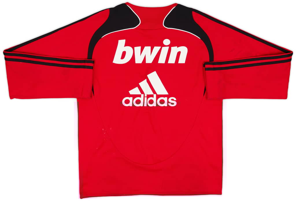 2008-09 AC Milan adidas Sweat Top - 6/10 - (L)