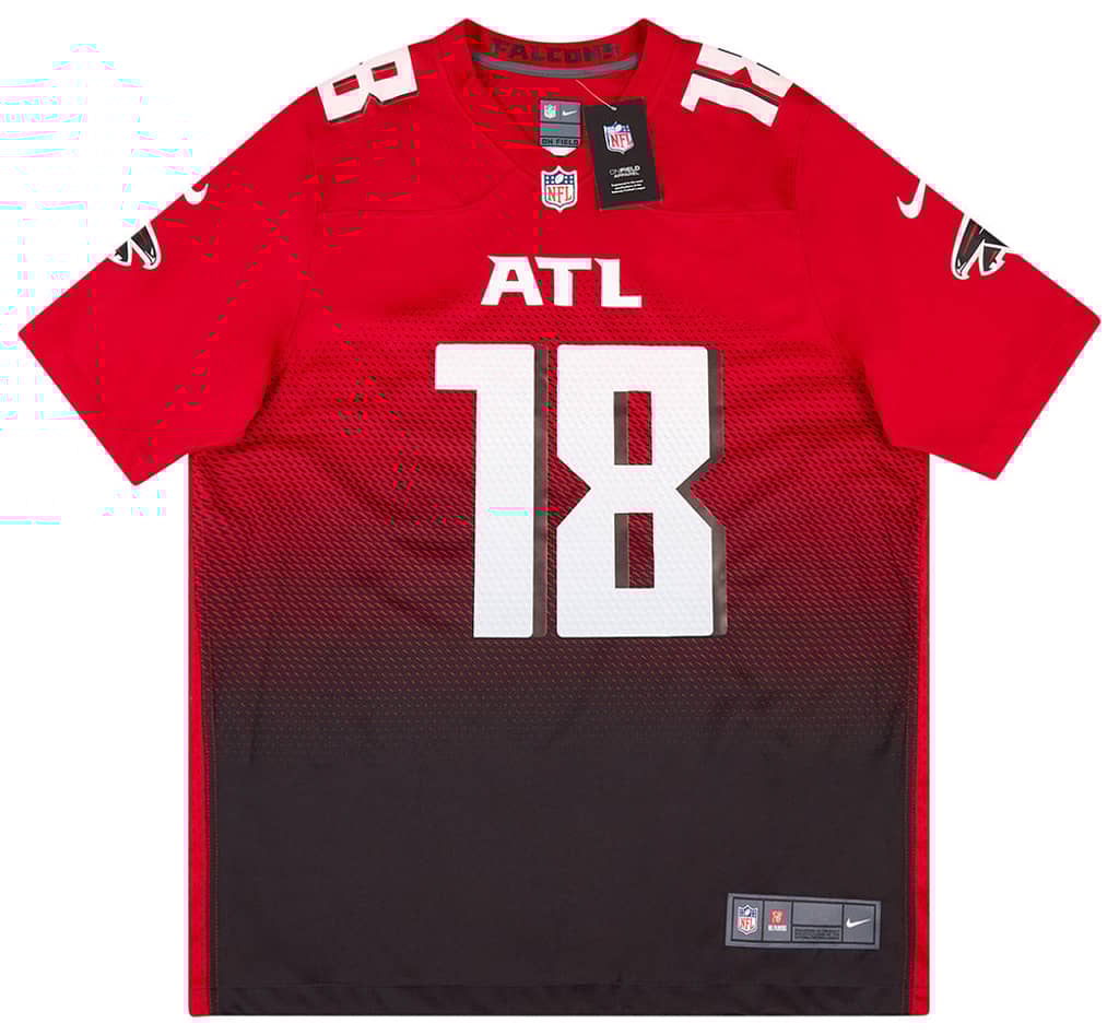 2020-22 Atlanta Falcons Ridley #18 Nike Game Jersey (Alternate) L - W/Tags