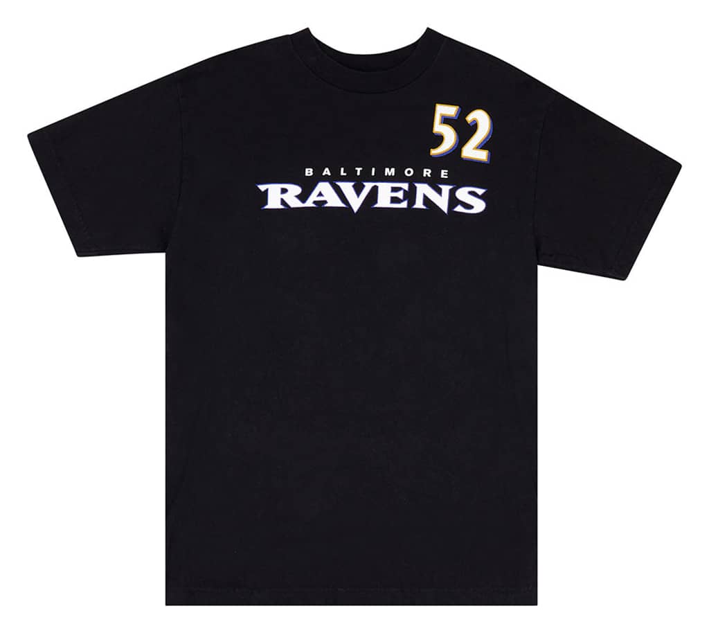 2008-11 Baltimore Ravens Lewis #52 Reebok Tee M