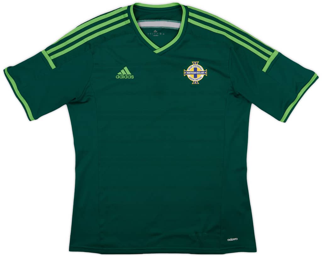 2014 Northern Ireland Home Shirt - 9/10 - (L)