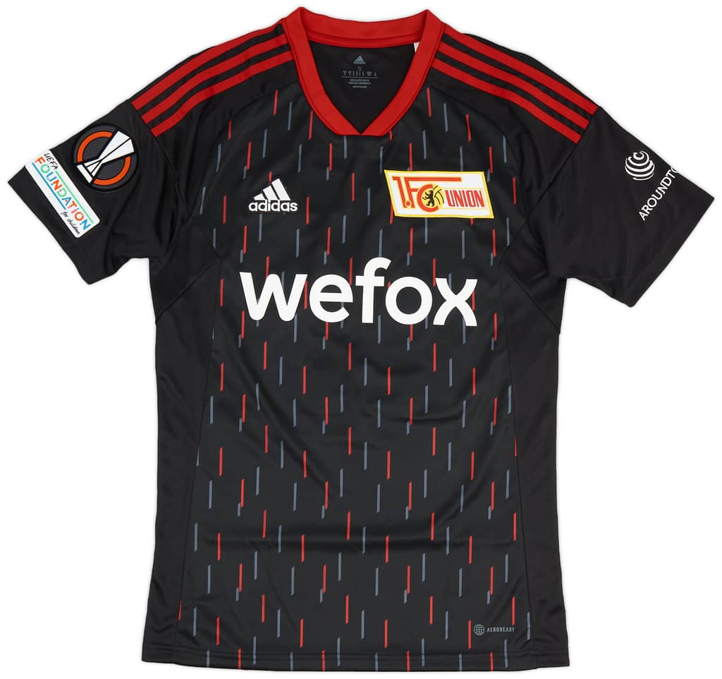 2022-23 Union Berlin Match Issue Europa League Third Shirt Giesselmann #23