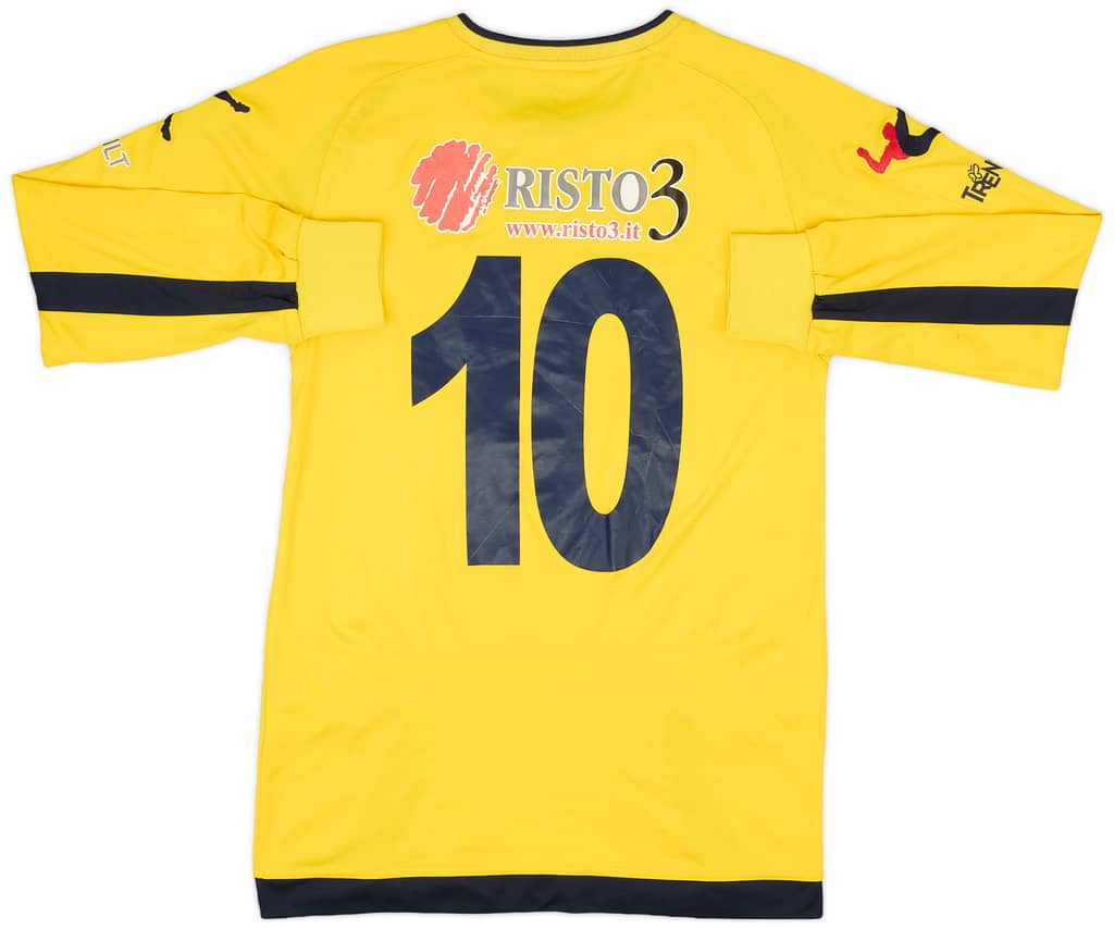 2015-16 AC Trento Youth Home L/S Shirt #10 - 7/10 - (S)