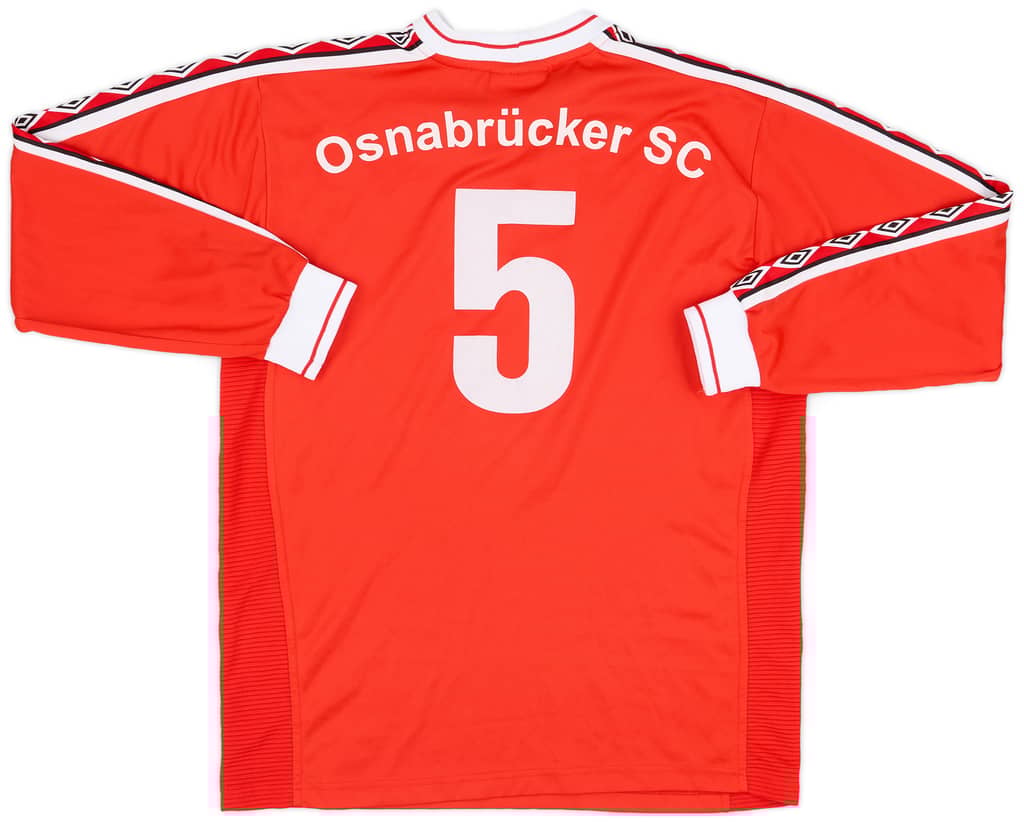 1990s Umbro Template L/S Shirt #5 - 8/10 - (S)