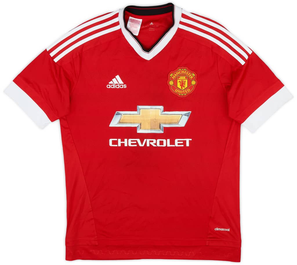 2015-16 Manchester United Home Shirt - 6/10 - (XL.Boys)