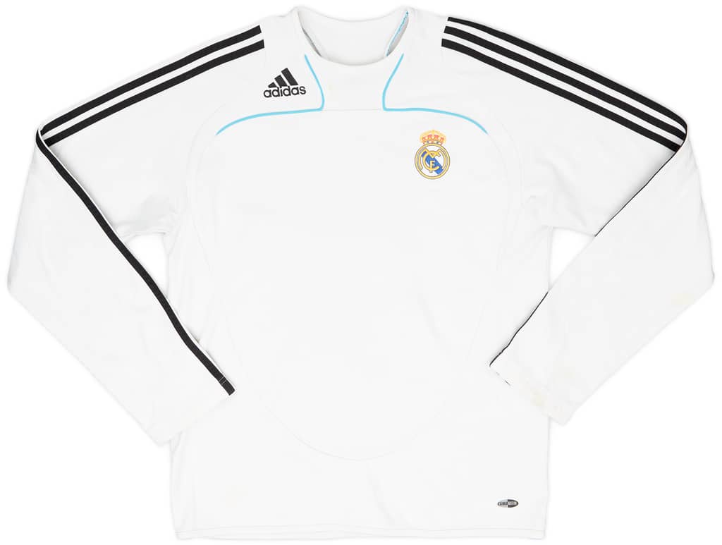 2008-09 Real Madrid adidas Sweat Top - 5/10 - (M)