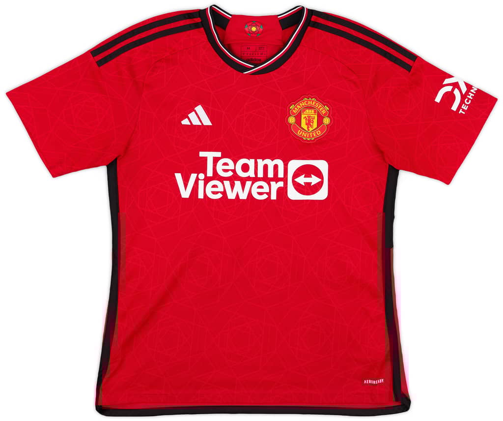 2023-24 Manchester United Home Shirt B.Fernandes #8 - 7/10 - (M)