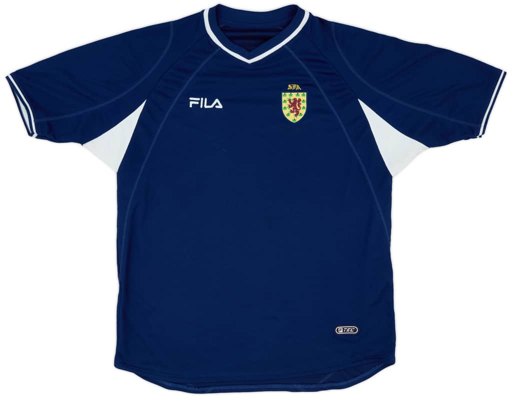 2000-02 Scotland Home Shirt - 8/10 - (XL)
