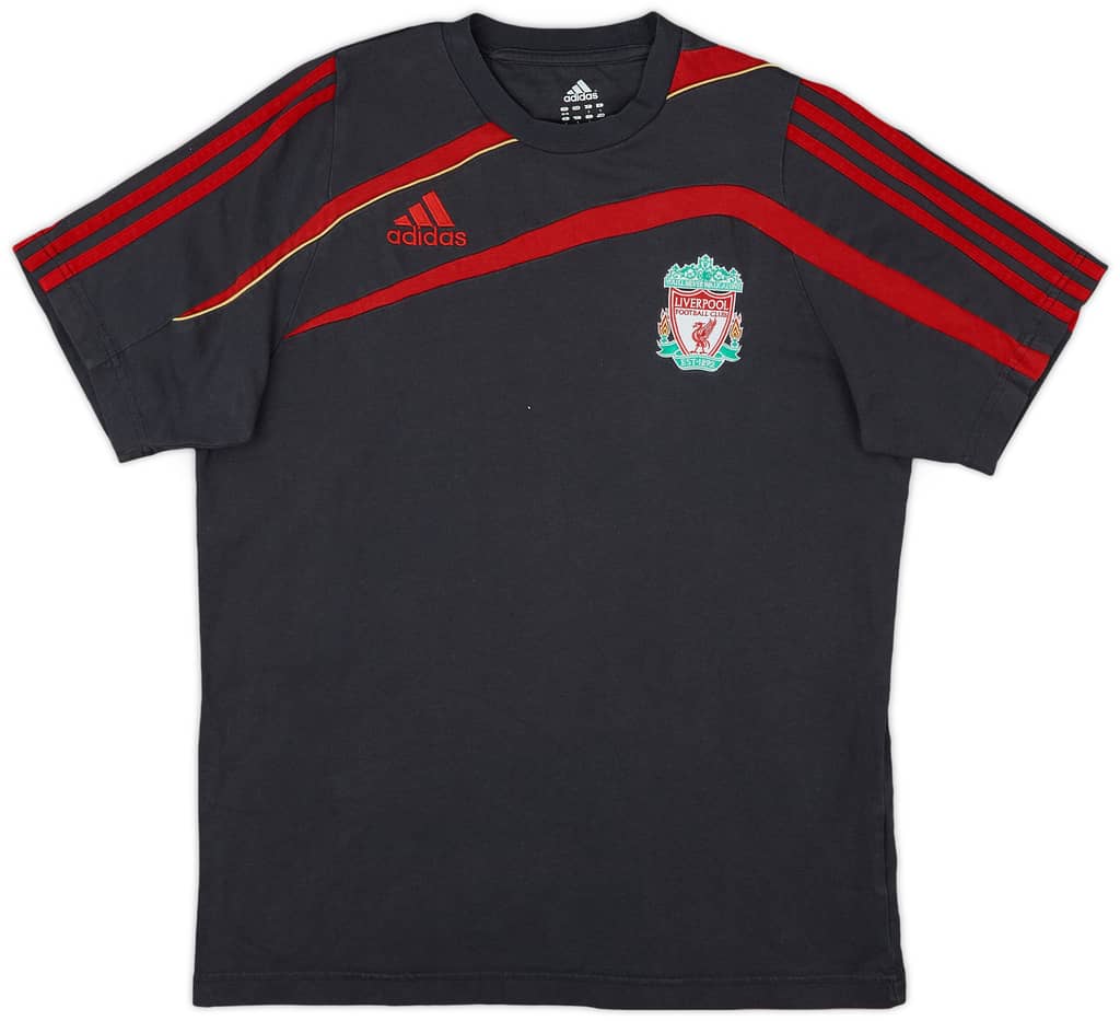 2009-10 Liverpool adidas Training Shirt - 8/10 - (M)