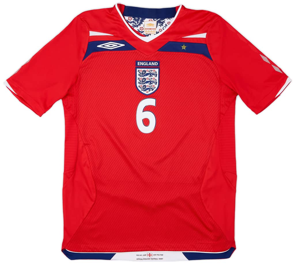 2008-10 England Away Shirt Terry #6 - 8/10 - (S)