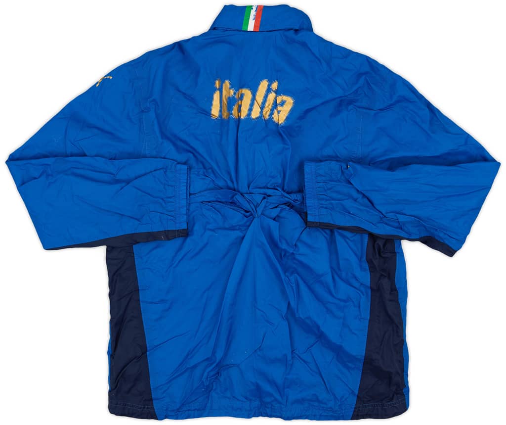 2006 Italy Puma Hooded Rain Jacket - 4/10 - (L)