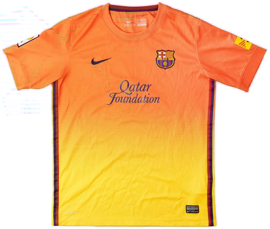 2012-13 Barcelona Away Shirt - 7/10 - (XL.Boys)