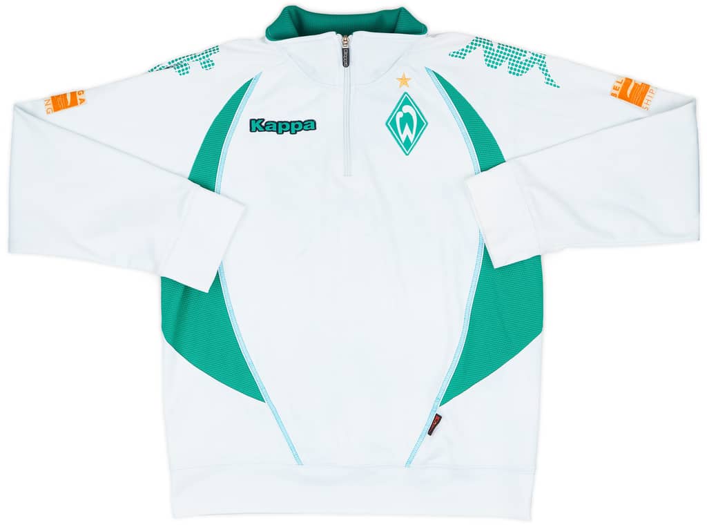 2008-09 Werder Bremen Kappa 1/4 Zip Drill Top Pizarro #24 - 5/10 - (M)