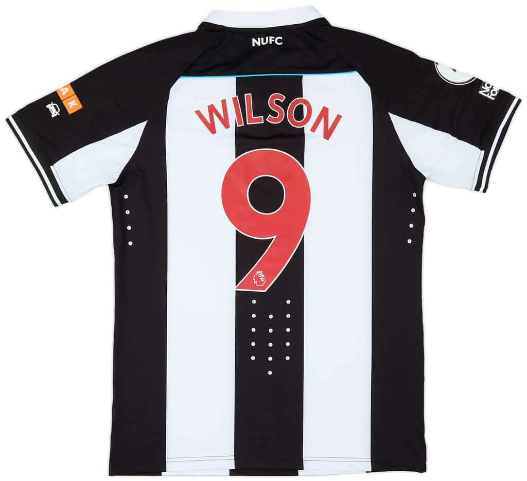 2021-22 Newcastle Match Issue Home Shirt Wilson #9