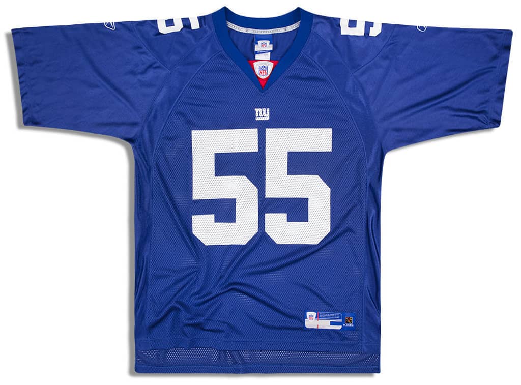 2006 New York Giants Arrington #55 Reebok On Field Jersey (Home) L
