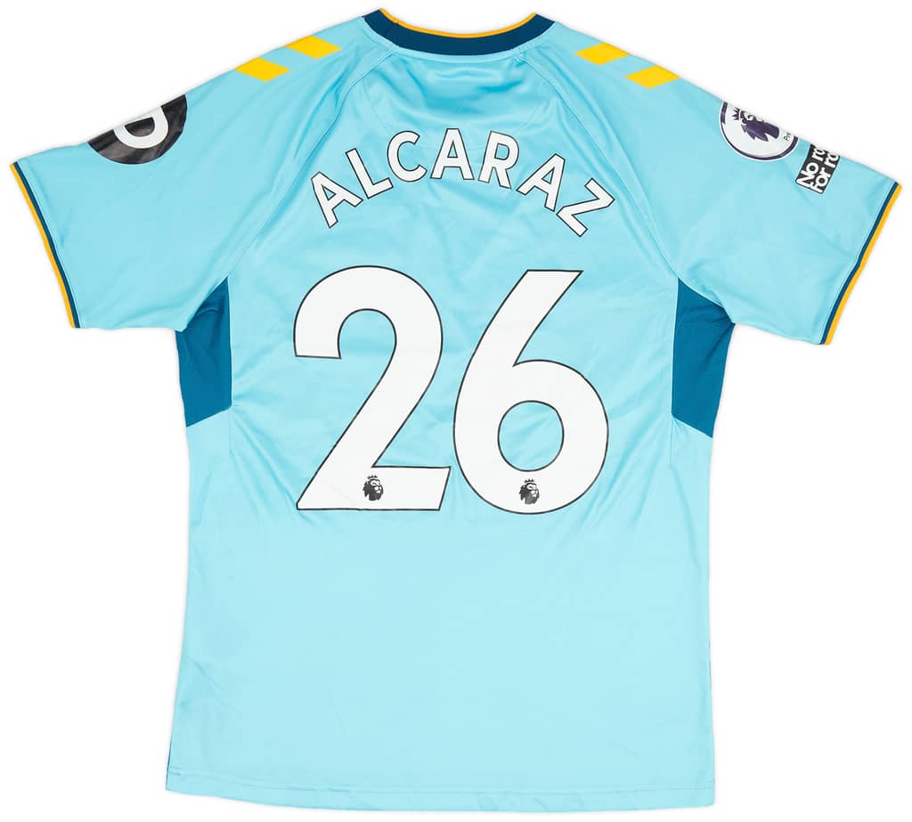 2022-23 Southampton Match Issue Away Shirt Alcaraz #26