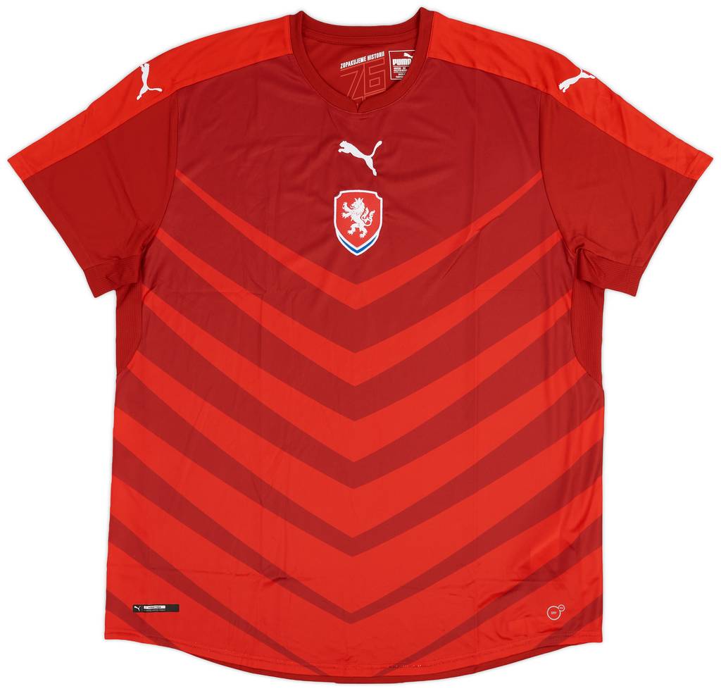2016-18 Czech Republic Home Shirt - 9/10 - (M)