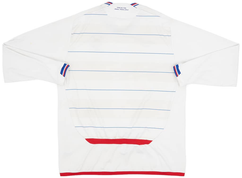 2009-10 Linfield Away L/S Shirt - 5/10 - (XL)