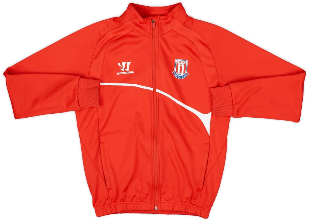 2014-15 Stoke Warrior Track Jacket - 9/10 - (XL.Boys)