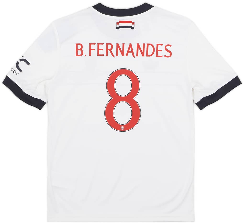 2024-25 Manchester United Third Shirt B.Fernandes #8 (KIDS)
