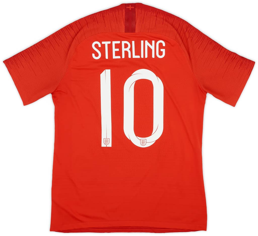 2018-19 England Authentic Away Shirt Sterling #10 - 9/10 - (M)