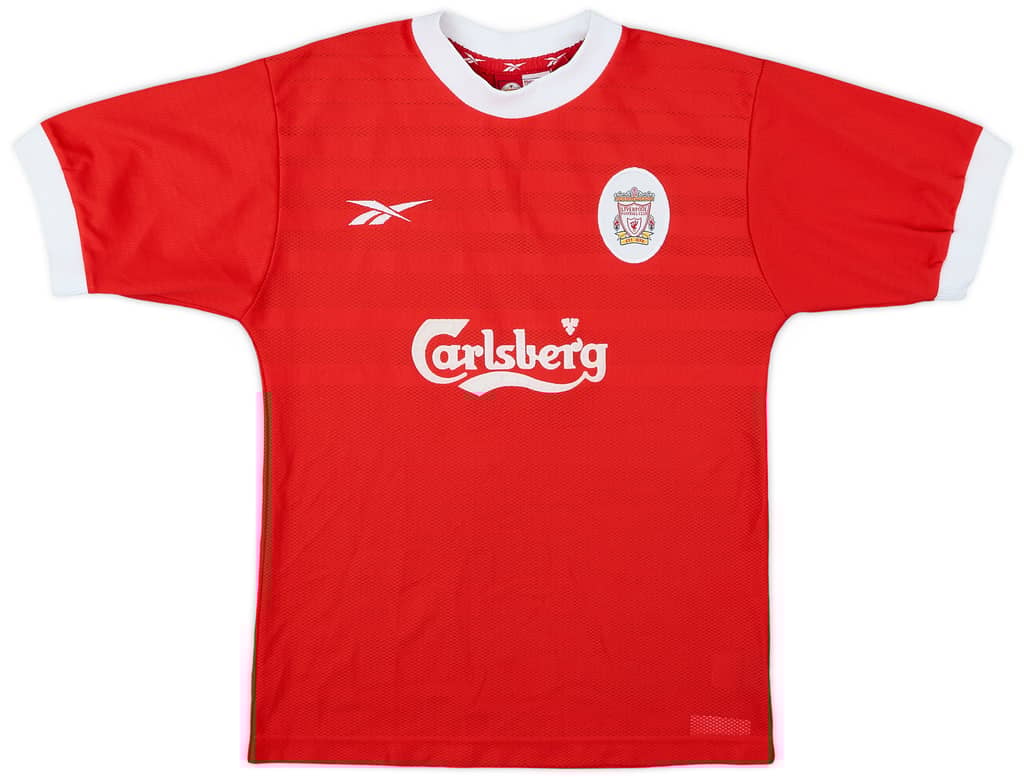 1998-00 Liverpool Home Shirt - 9/10 - (Y)