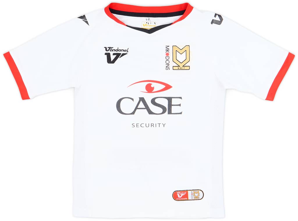 2012-13 MK Dons Home Shirt - 8/10 - (XS.Boys)