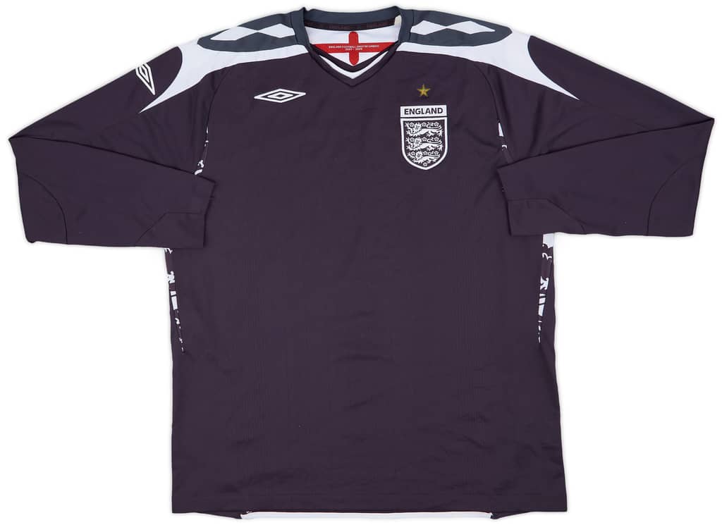2007-09 England GK Shirt - 8/10 - (XL)