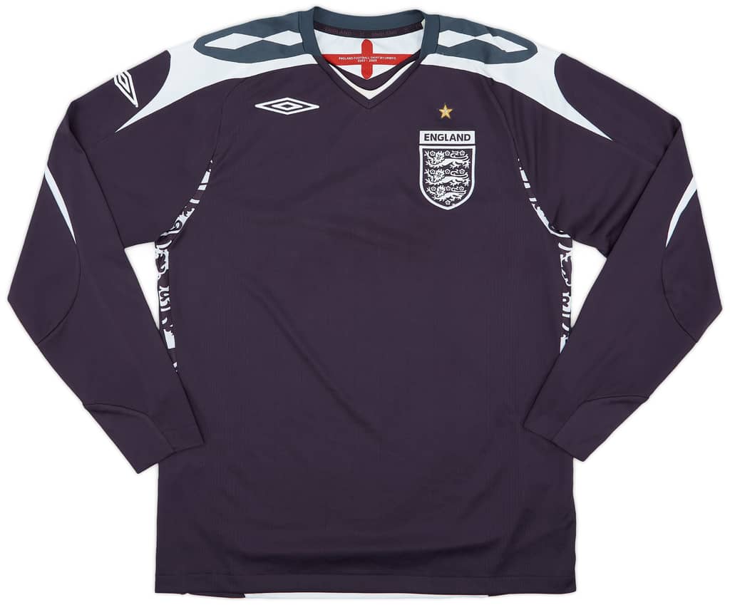 2007-09 England GK Shirt - 6/10 - (M)