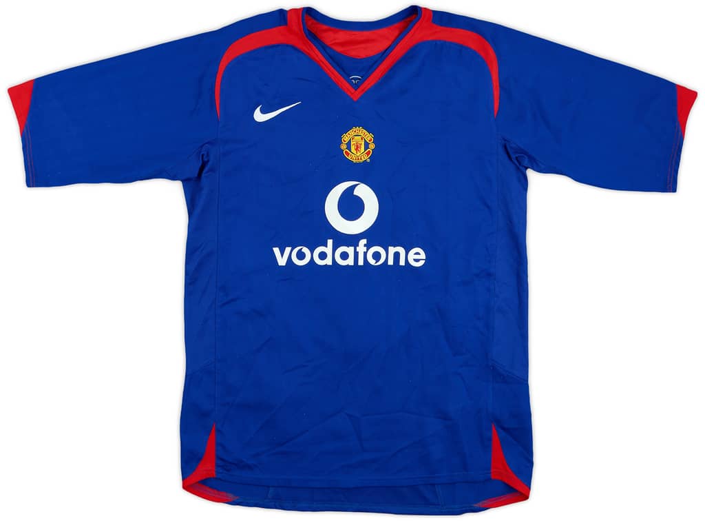 2005-06 Manchester United Away Shirt - 7/10 - (XL.Boys)