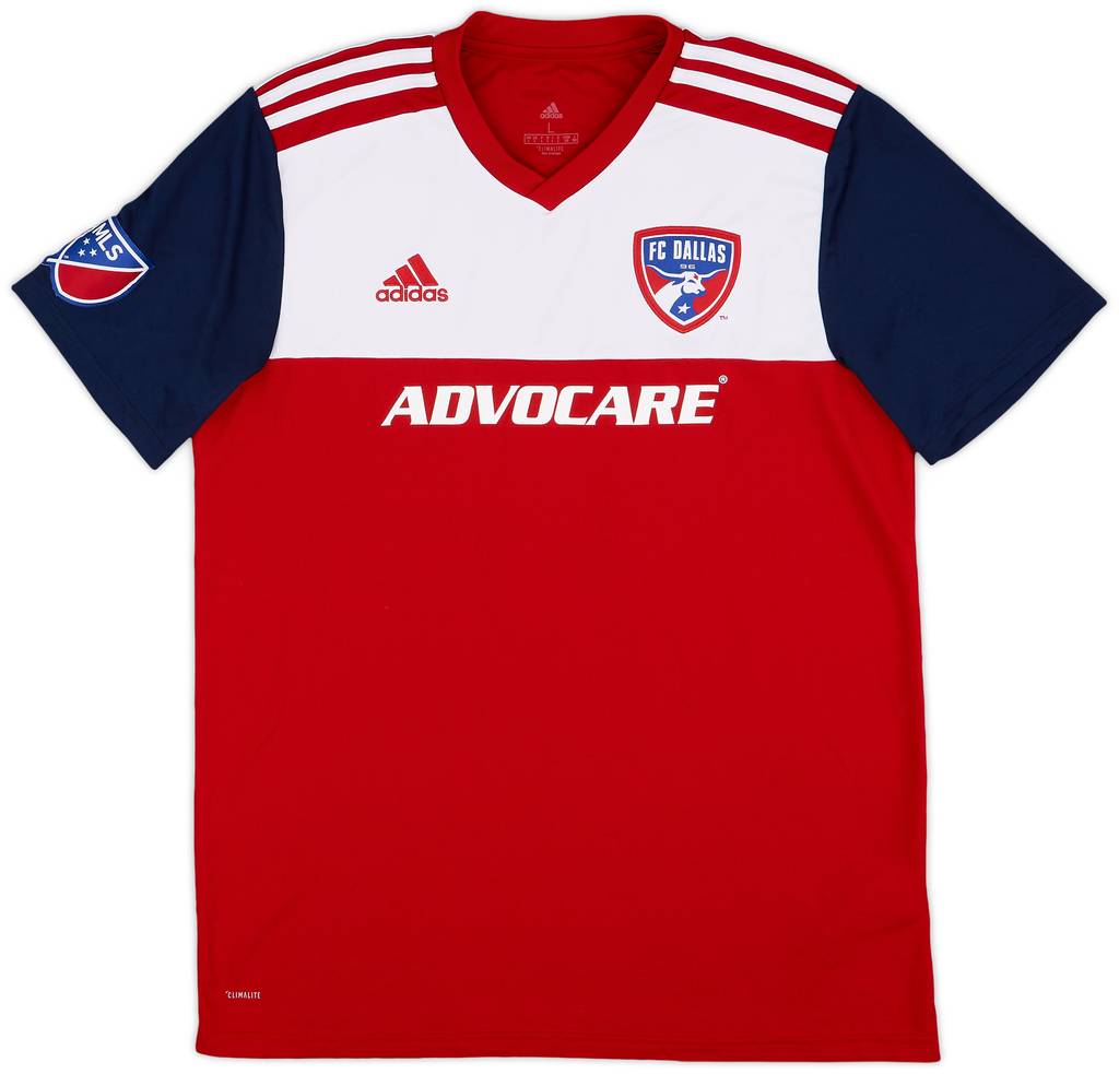 2019-20 FC Dallas Home Shirt - 8/10 - (L)