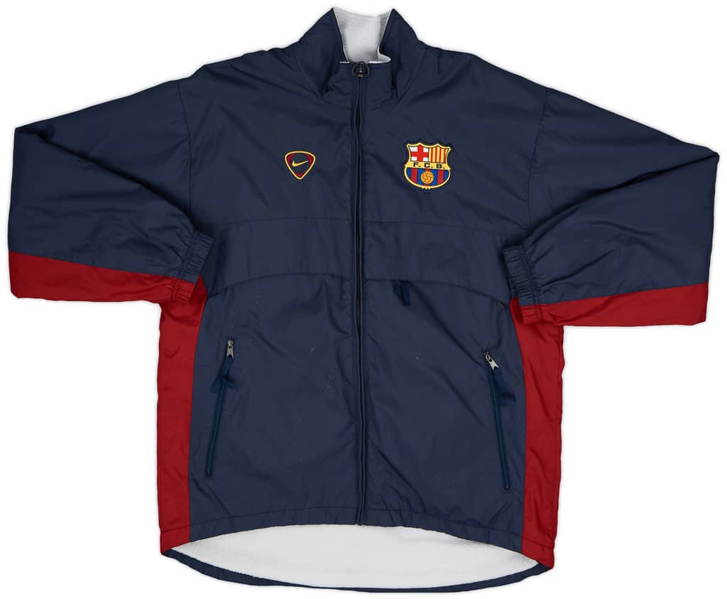 2000-01 Barcelona Nike Padded Bench Coat - 6/10 - (S)