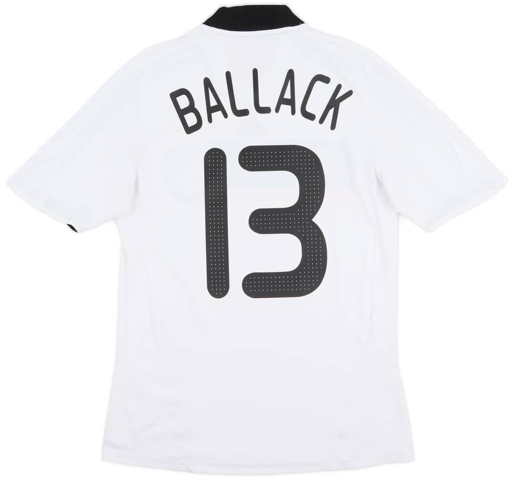 2008-09 Germany Home Shirt Ballack #13 - 5/10 - (S)