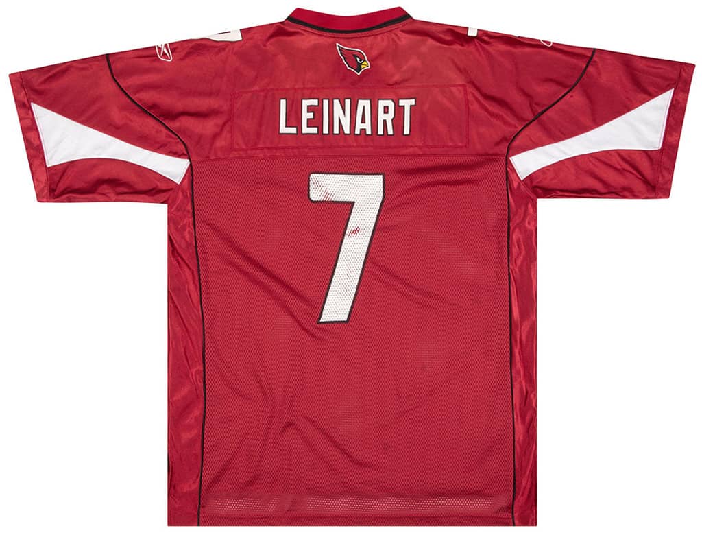 2006 Arizona Cardinals Leinart #7 Reebok On Field Jersey (Home) XL