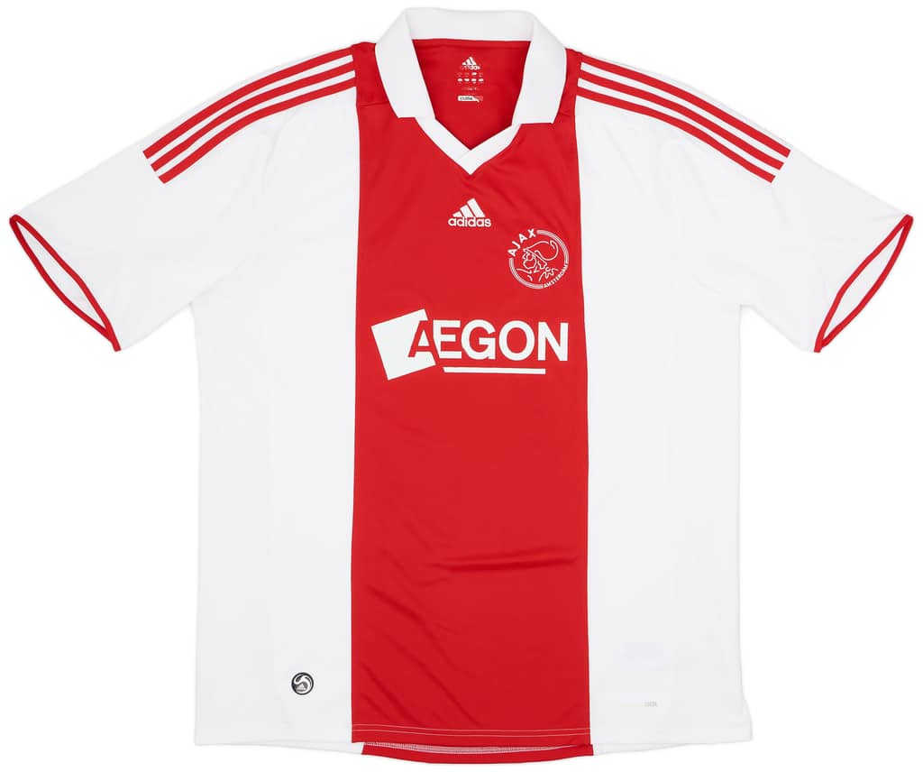 2009-10 Ajax Home Shirt - 8/10 - (XXL)