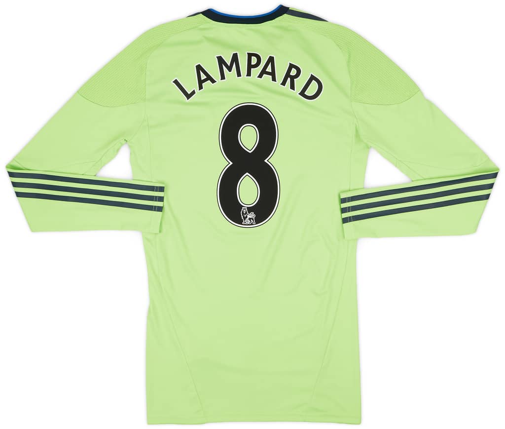 2010-11 Chelsea TechFit Third L/S Shirt Lampard #8 - 9/10 - (S)