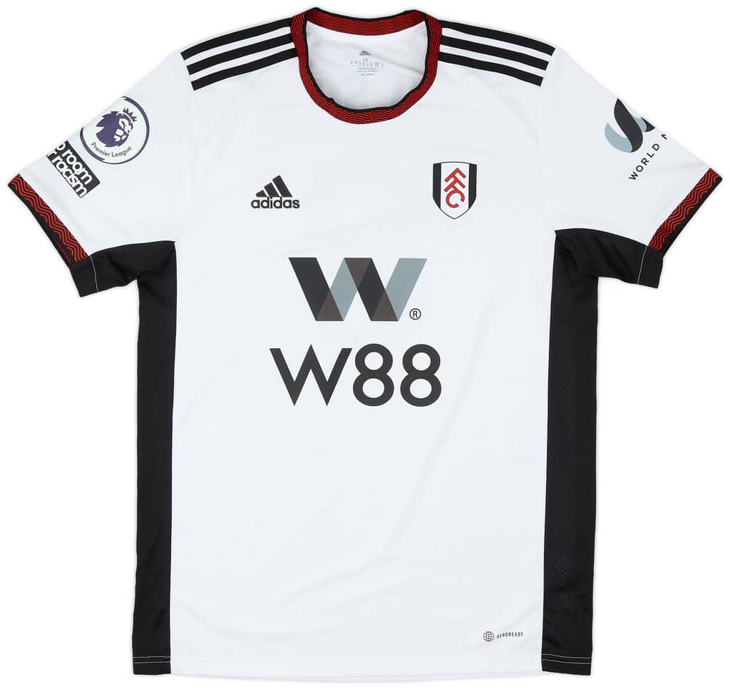 2022-23 Fulham Match Issue Home Shirt Wilson #8