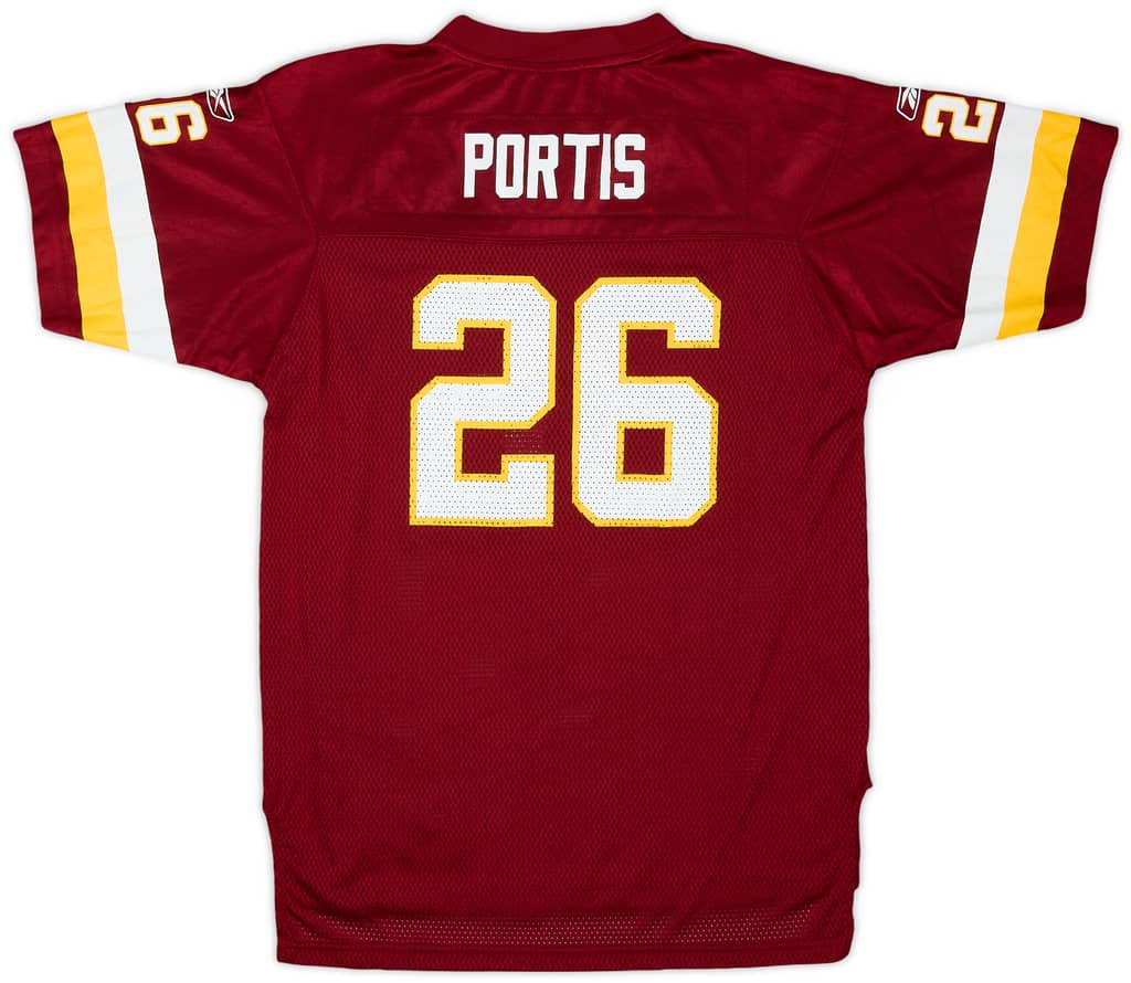 2005-06 Washington Redskins Portis #26 Reebok On Field Home Jersey - 8/10 - (XL.Boys)