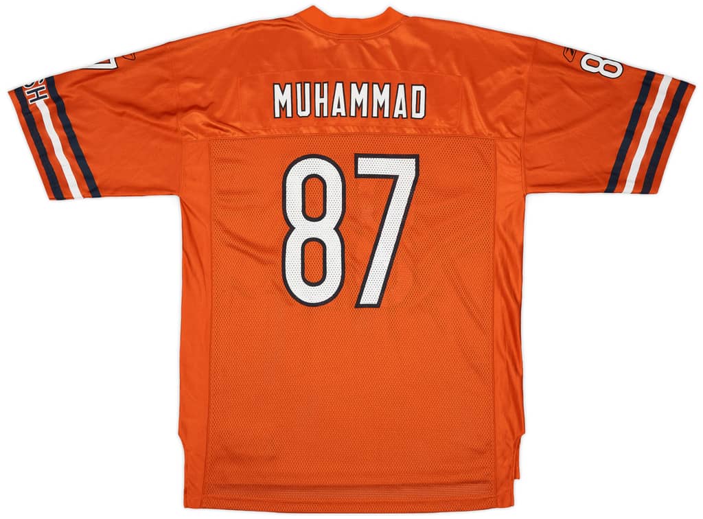 2005-06 Chicago Bears Muhammad #87 Reebok On Field Alternate Jersey - 8/10 - (XL)