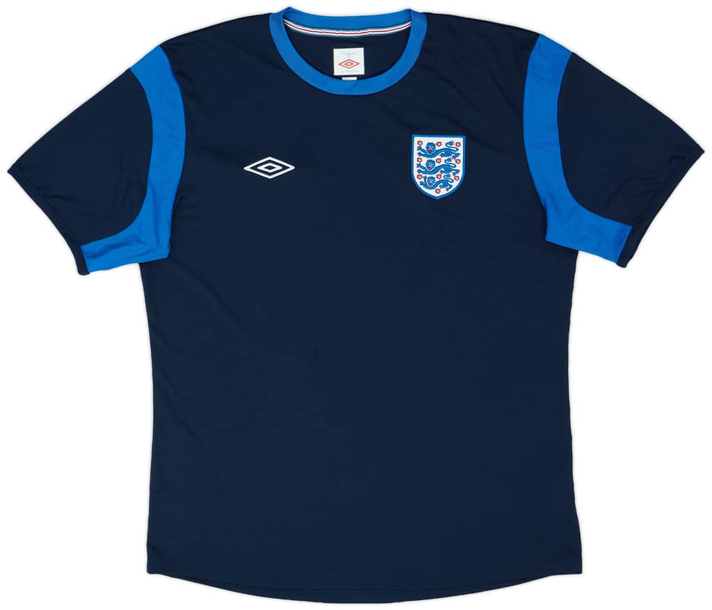 2009-10 England Umbro Training Shirt - 9/10 - (L)