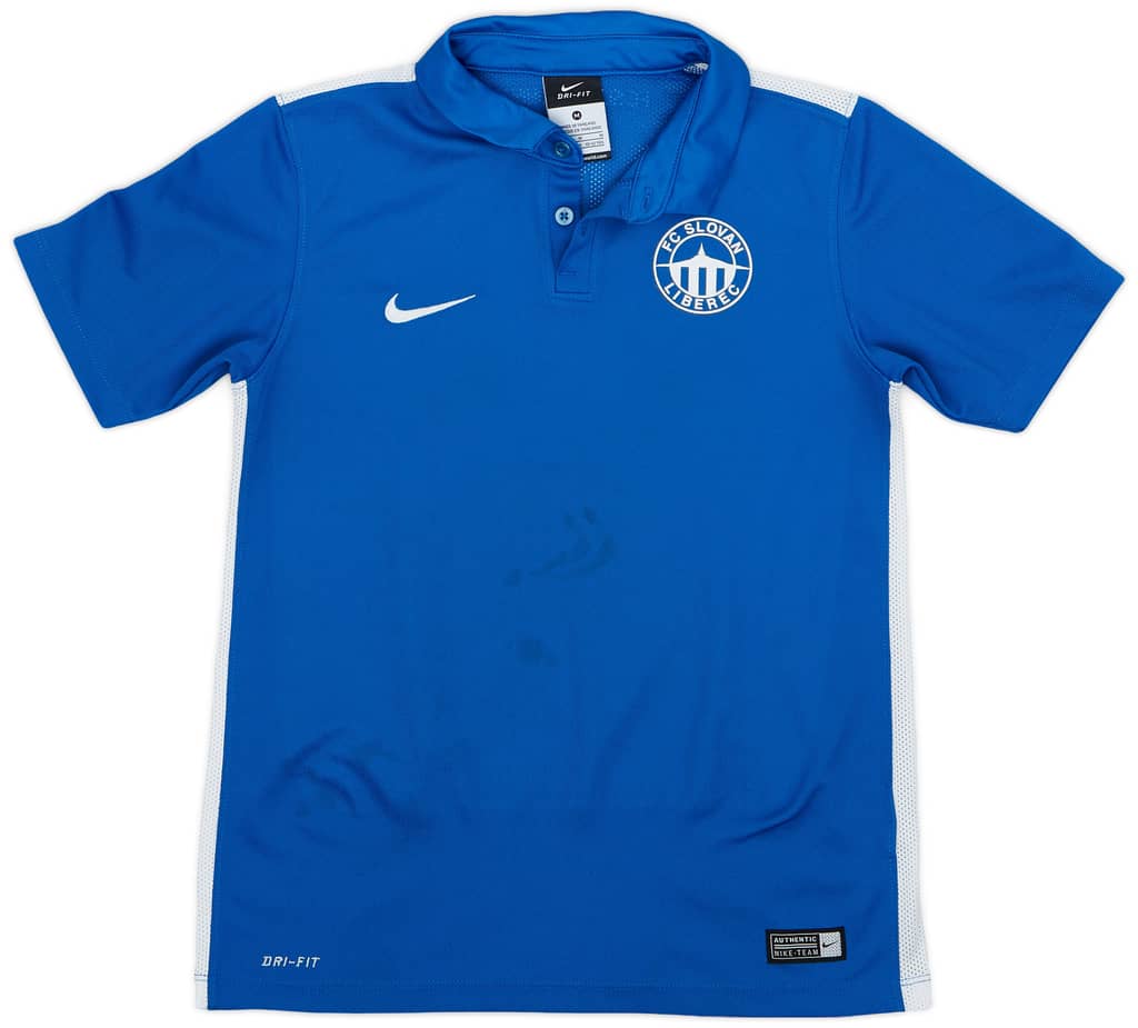 2015-17 Slovan Liberec Home Shirt Fanda #6 - 6/10 - (M.Boys)