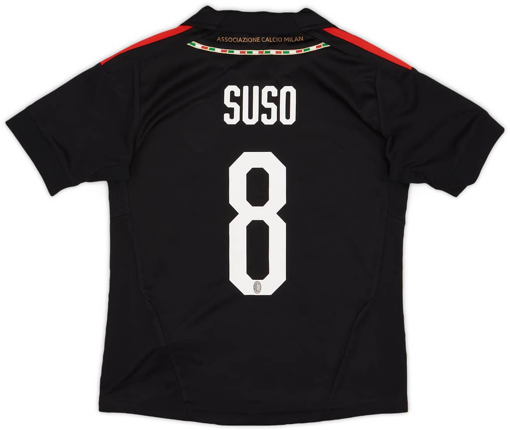 2011-12 AC Milan Third Shirt Suso #8 - 9/10 - (S.Boys)