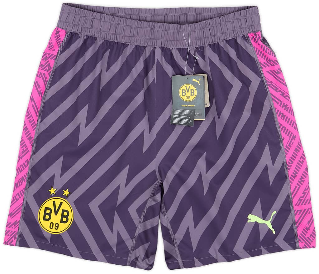 2023-24 Borussia Dortmund Player Issue GK Home Shorts (L)