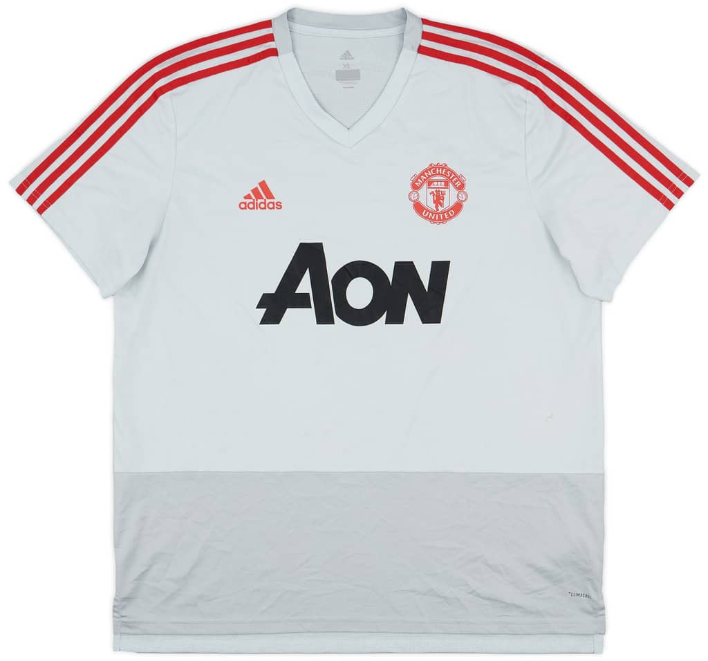 2018-19 Manchester United adidas Training Shirt - 8/10 - (XL)