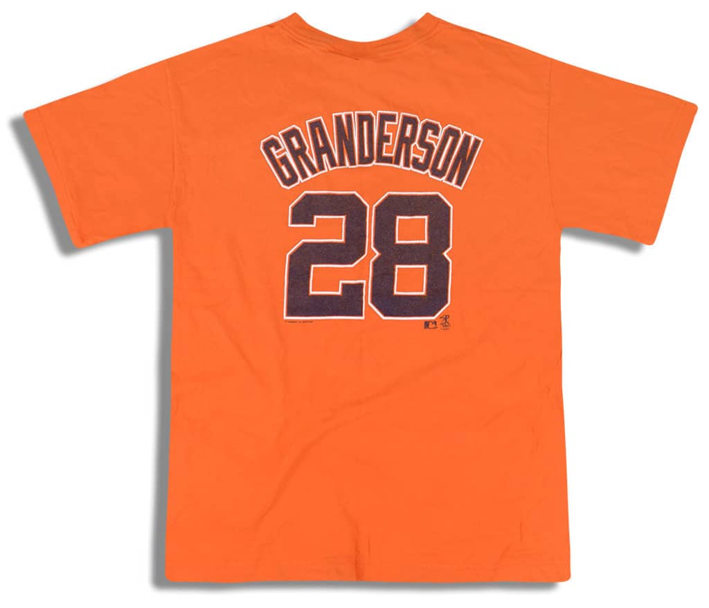 2009 Detroit Tigers Granderson #28 Tee Y