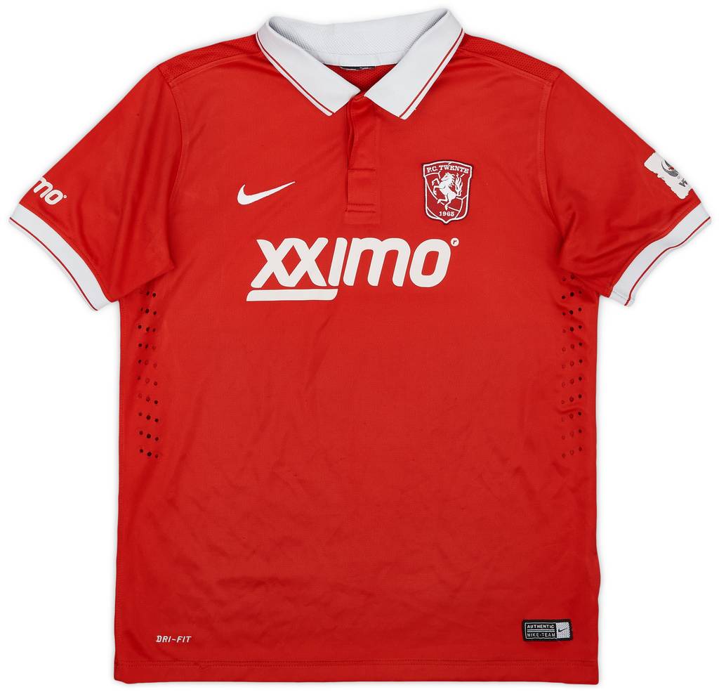 2014-15 FC Twente Home Shirt - 5/10 - (L.Boys)