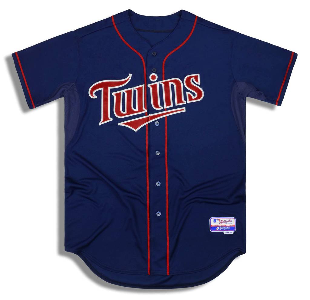 2011-13 Minnesota Twins Authentic Majestic Jersey (Alternate) XXL