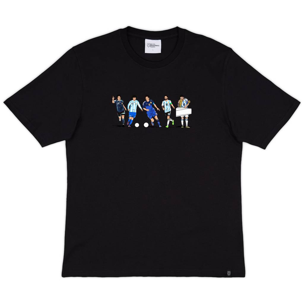 Messi Every WC Graphic T-Shirt