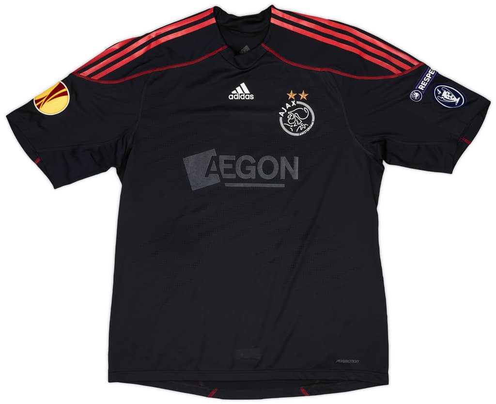 2009-10 Ajax Match Issue Europa League Away Shirt Donald #29